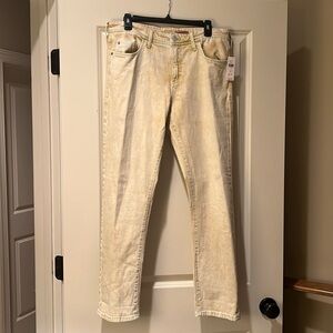 Women's Cream Jeans